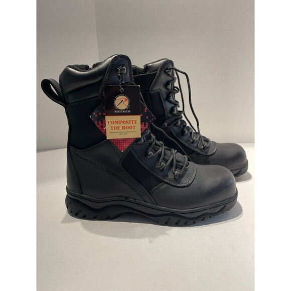 ROTHCO FORCED ENTRY WATERPROOF TACTICAL BOOT 8 INCH Size 9 New With Tags - Picture 1 of 9